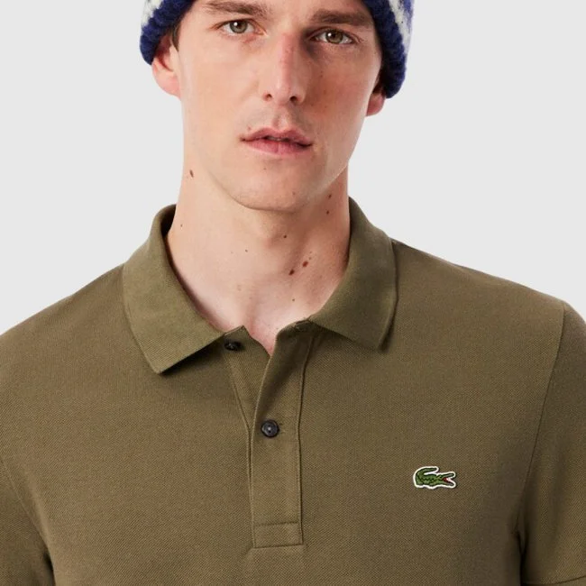Polo Lacoste Kaki Hombre Polo Lacoste Kaki Hombre
