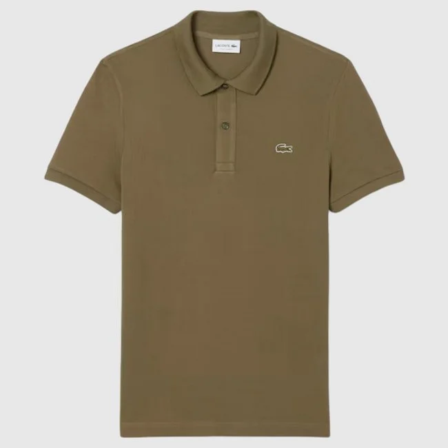 Polo Lacoste Kaki Hombre Polo Lacoste Kaki Hombre