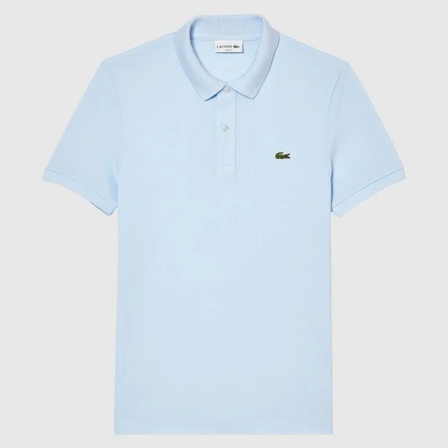 Polo Lacoste Azul Claro Hombre