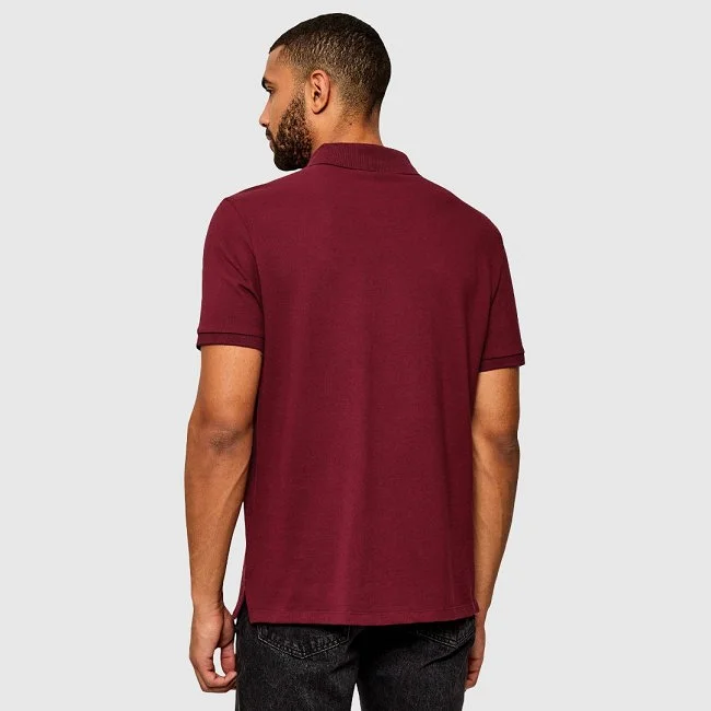Polo Calvin Klein Burdeos Hombre Polo Calvin Klein Burdeos Hombre