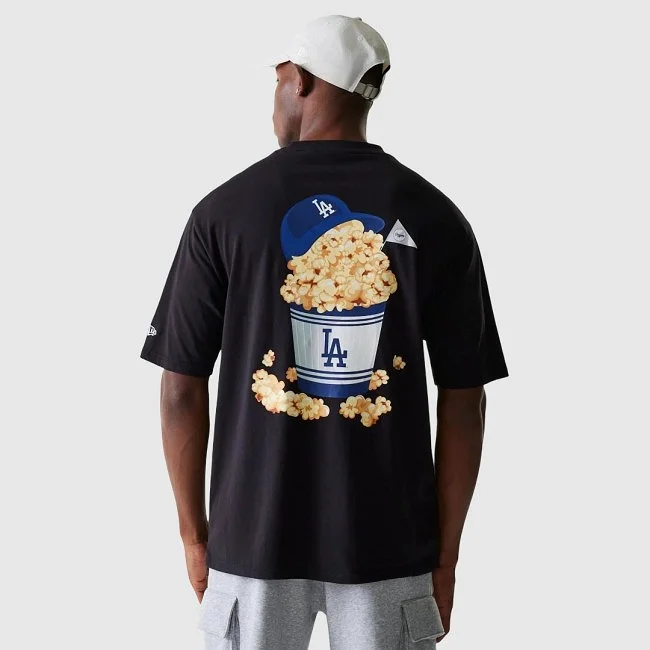 Camiseta New Era Negra Hombre Camiseta New Era Negra Hombre