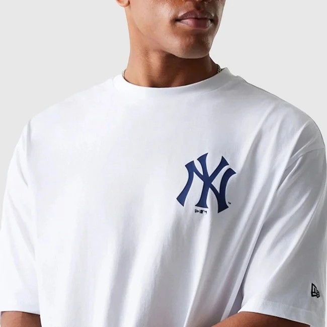 Camiseta New Era Blanca Hombre Camiseta New Era Blanca Hombre