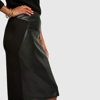 Falda Morgan Negra Mujer 2