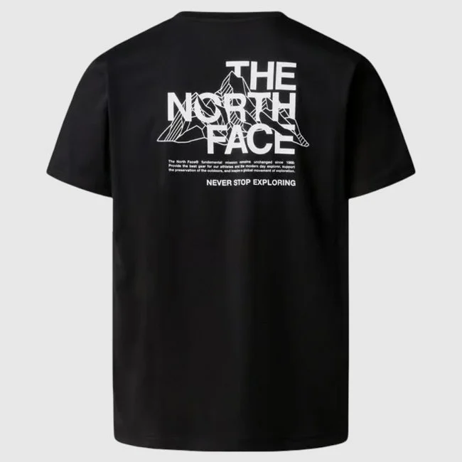 Camiseta The North Face Negra Hombre Camiseta The North Face Negra Hombre