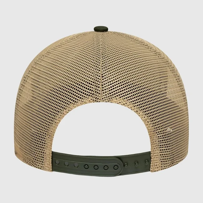 Gorra New Era Marrón y Verde Gorra New Era Marrón y Verde