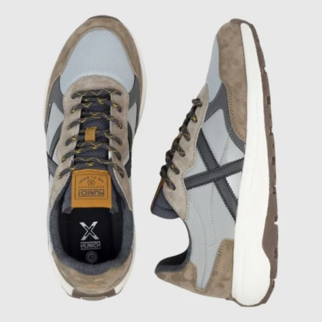 Zapatillas Munich BABEL 09 Grises y...