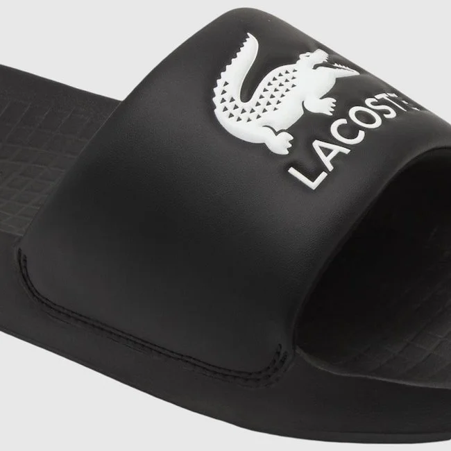 Chanclas Lacoste Negras Hombre