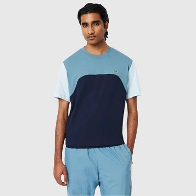 Camiseta Lacoste Azul Hombre