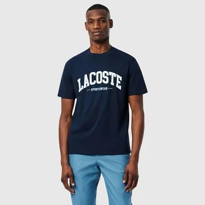 Camiseta Lacoste Azul...