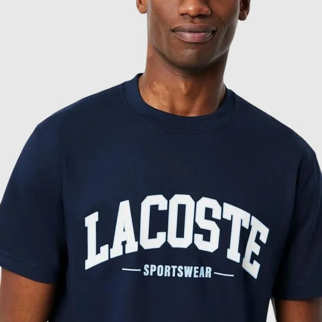 Camiseta Lacoste Azul Marino Hombre