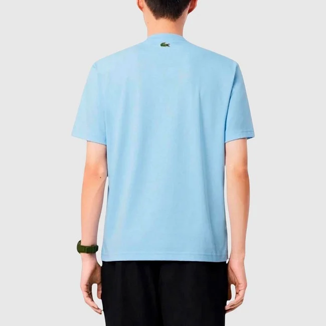 Camiseta Lacoste Azul Hombre