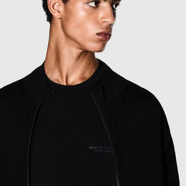 Chaqueta Armani Exchange Negra Hombre