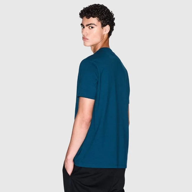 Camiseta Armani Exchange Azul Hombre