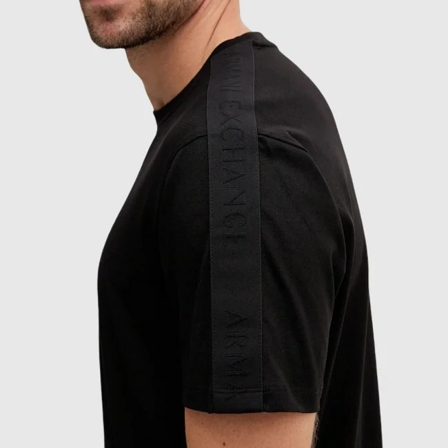 Camiseta Armani Exchange Negra Hombre