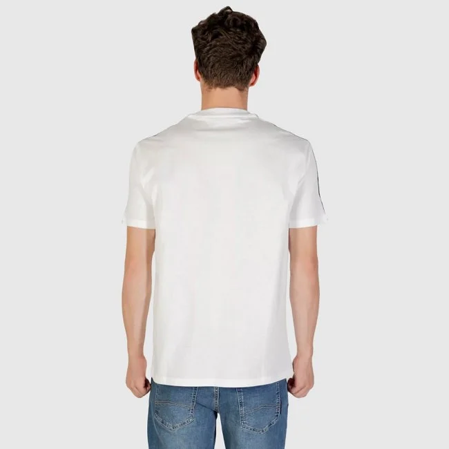 Camiseta Armani Exchange Blanca y...