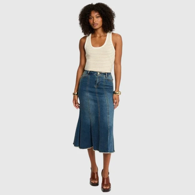 Falda Vaquera Morgan Mujer