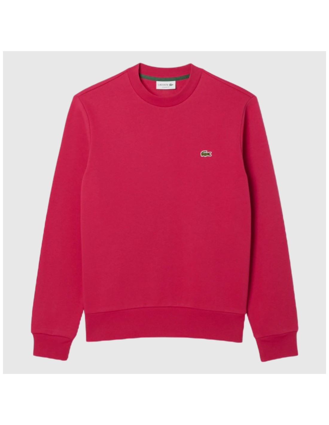 Sudadera Lacoste Fucsia Hombre Ecool