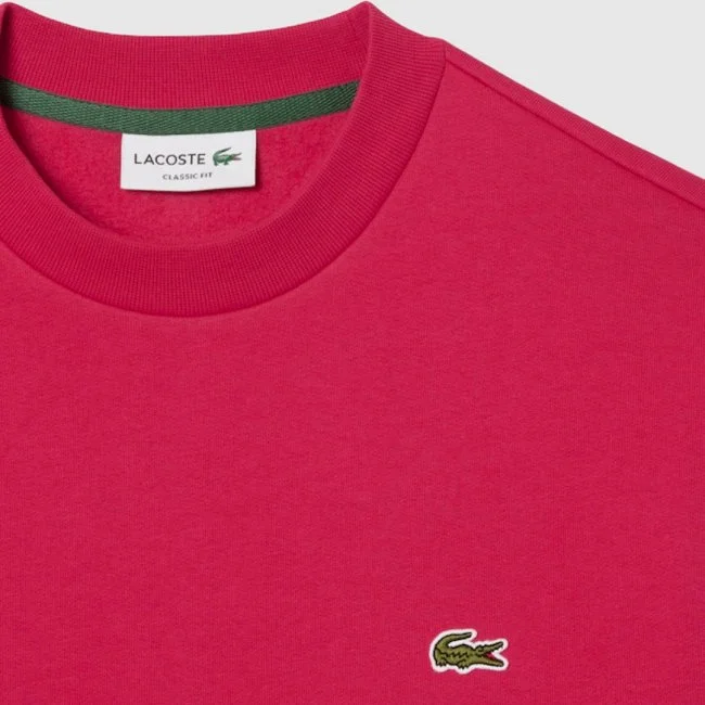 Sudadera Lacoste Fucsia Hombre