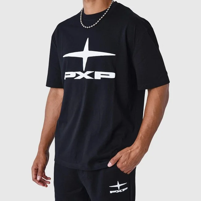 Camiseta Project x Paris Negra Hombre