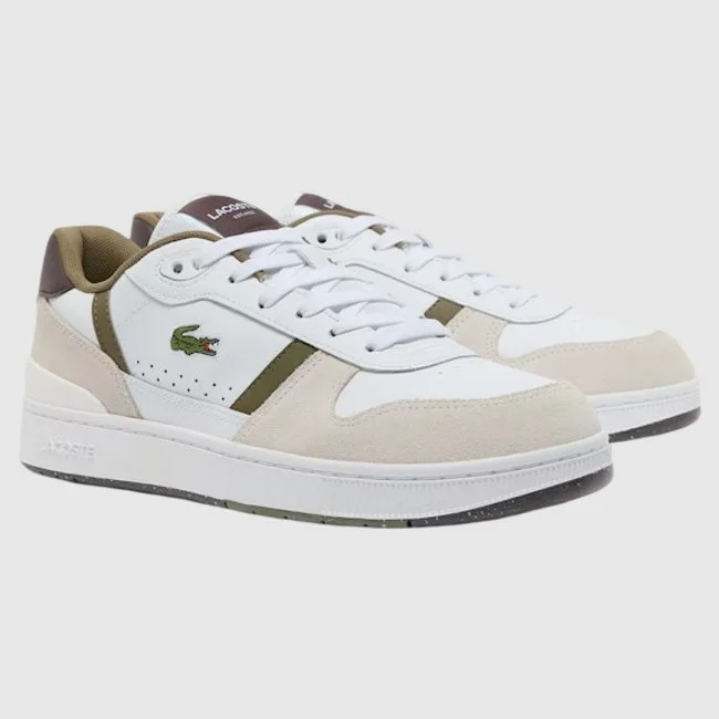 Zapatillas Lacoste Blancas y Beige...