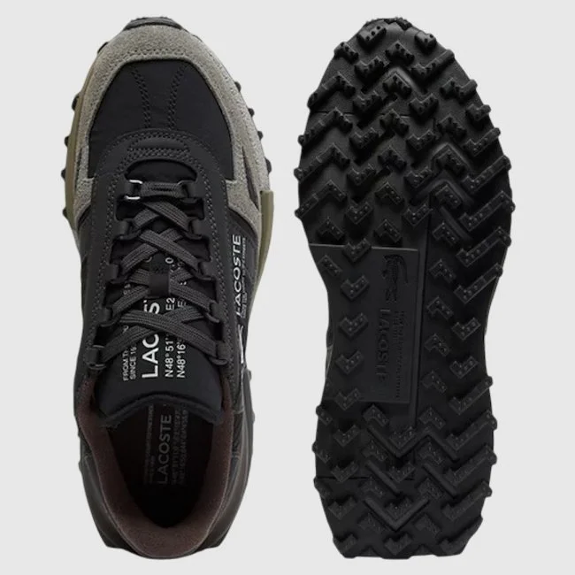 Zapatillas Lacoste Negras y Grises...