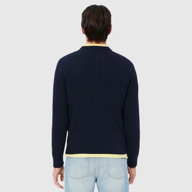 Jersey Lacoste Azul Marino Hombre