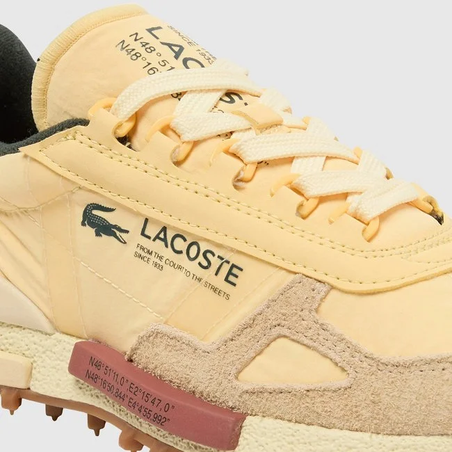 Zapatillas Lacoste Amarillas Mujer