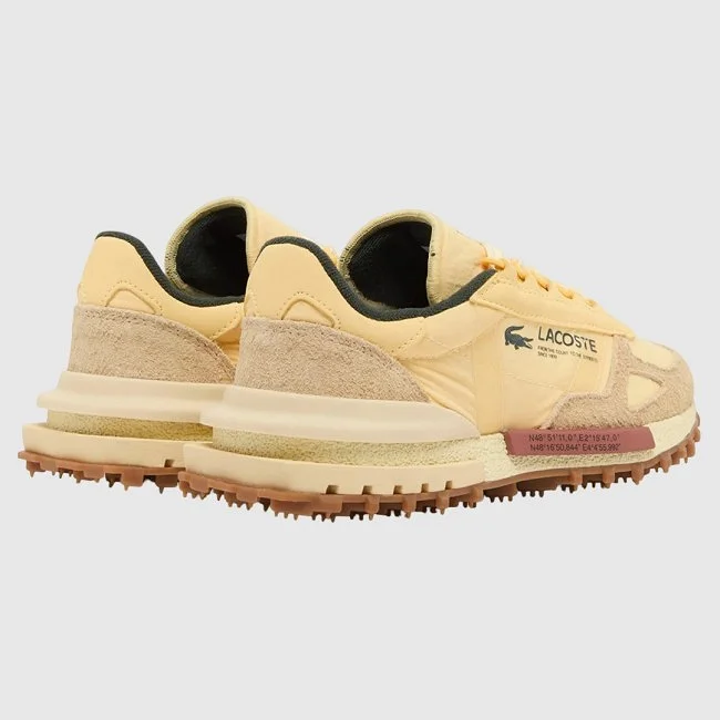 Zapatillas Lacoste Amarillas Mujer