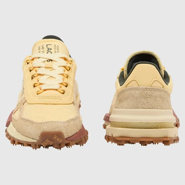 Zapatillas Lacoste Amarillas Mujer