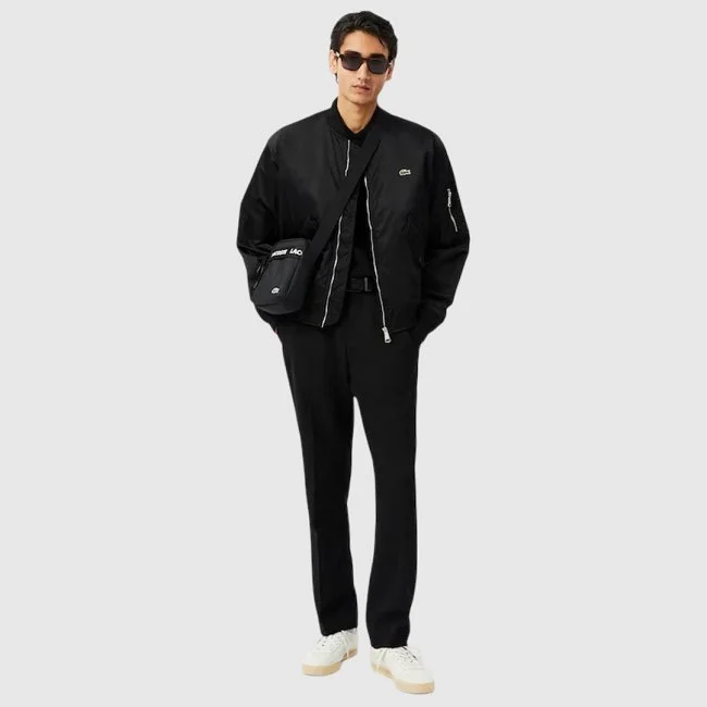 Bandolera Lacoste Negra