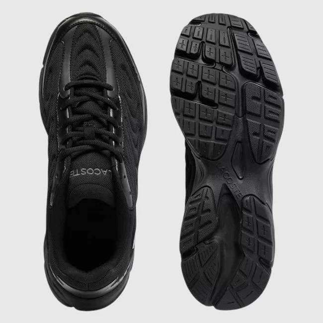 Zapatillas Lacoste Negras Hombre