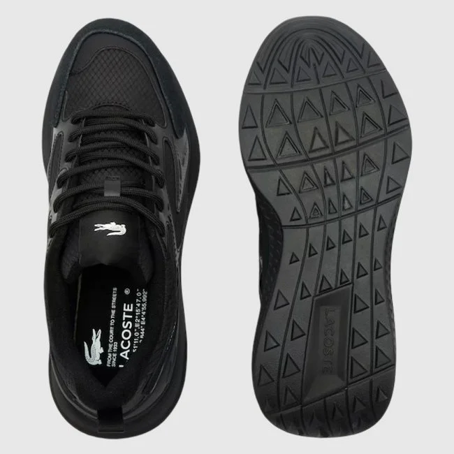 Zapatillas Lacoste Negras Hombre