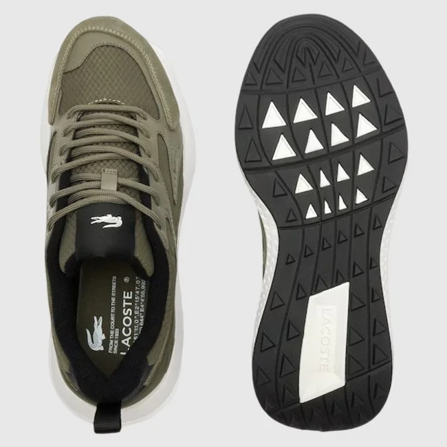 Zapatillas Lacoste Verdes y Blancas...