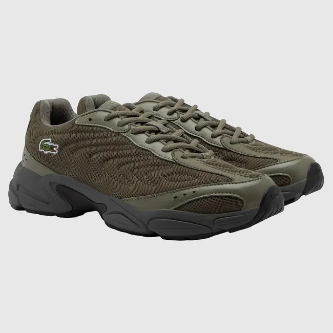 Zapatillas Lacoste Kaki y Gris Hombre