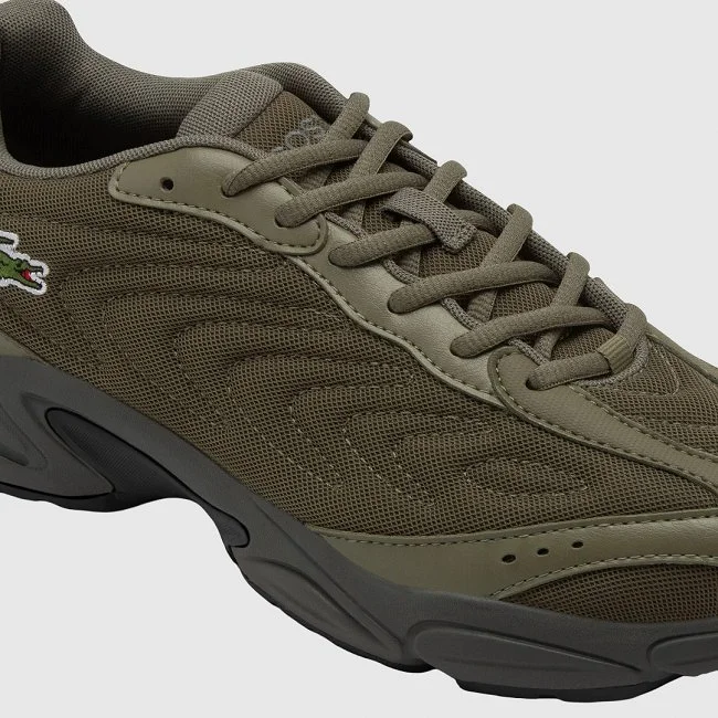 Zapatillas Lacoste Kaki y Gris Hombre