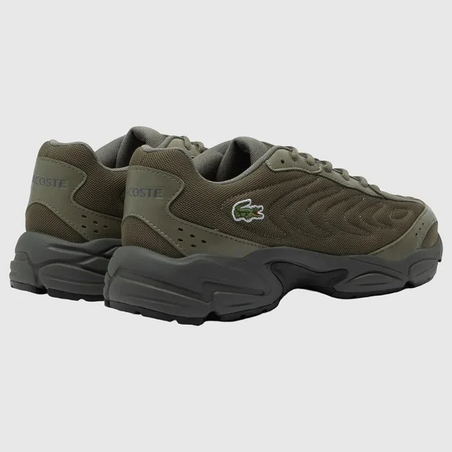 Zapatillas Lacoste Kaki y Gris Hombre