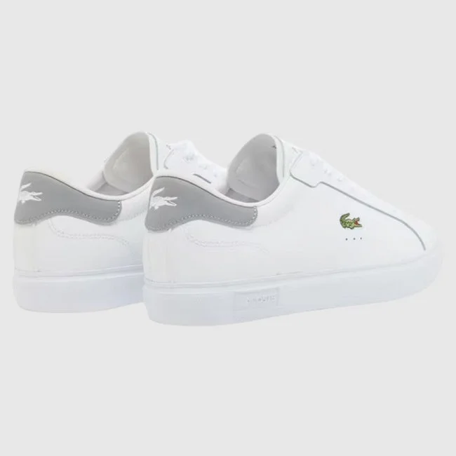 Zapatillas Lacoste Blancas y Grises...