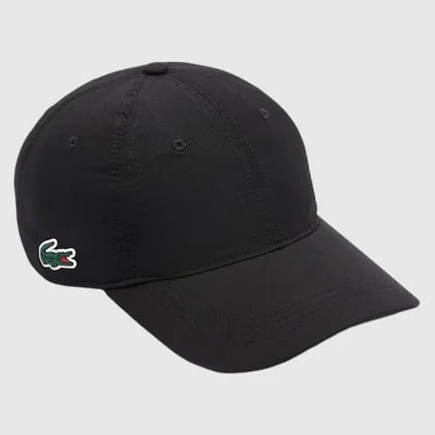 Gorra Lacoste Negra Hombre