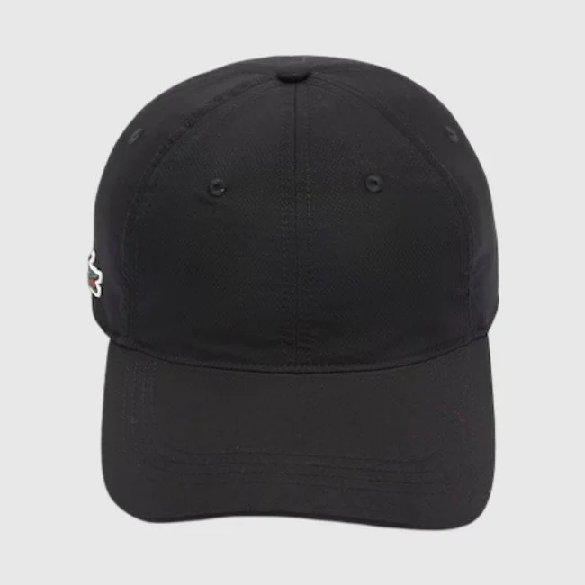 Gorra Lacoste Negra Hombre