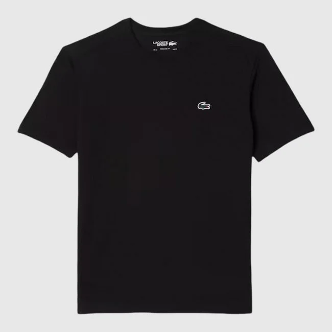 Camiseta Lacoste Negra Hombre