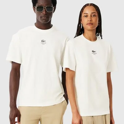 Camiseta Lacoste Blanca 2