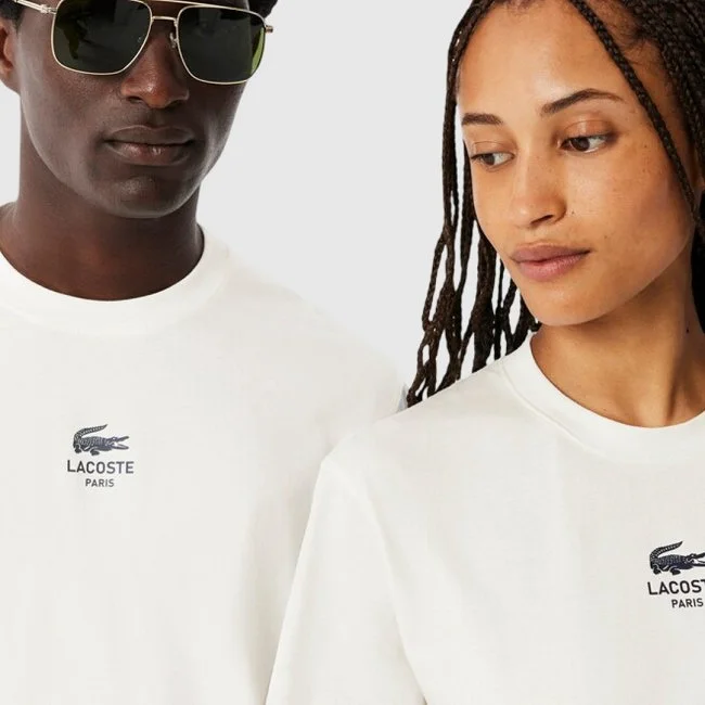 Camiseta Lacoste Blanca