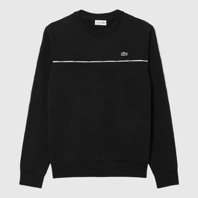 Sudadera Lacoste Negra Hombre
