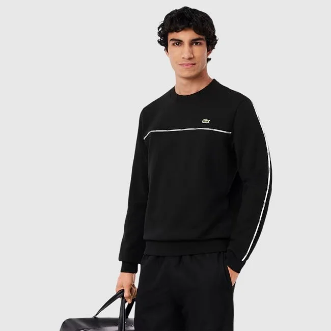 Sudadera Lacoste Negra Hombre Sudadera Lacoste Negra Hombre