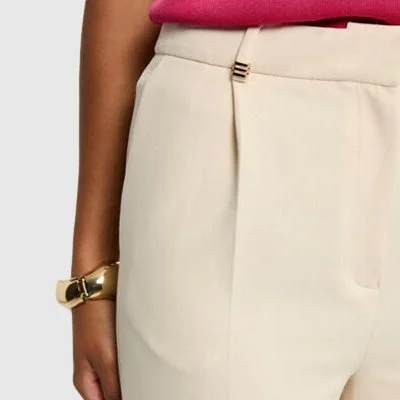 Pantalón Morgan Beige Mujer 2