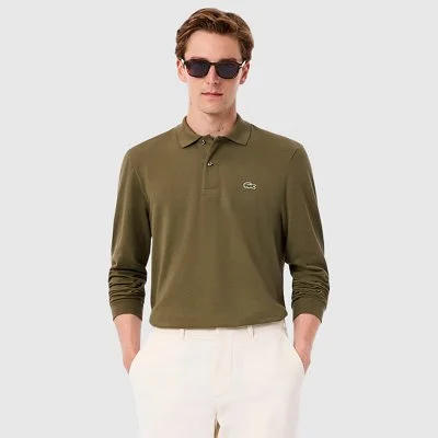 Camisa Lacoste Verde Hombre