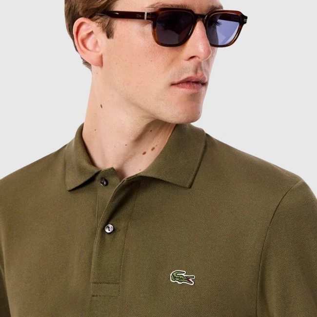 Camisa Lacoste Verde Hombre