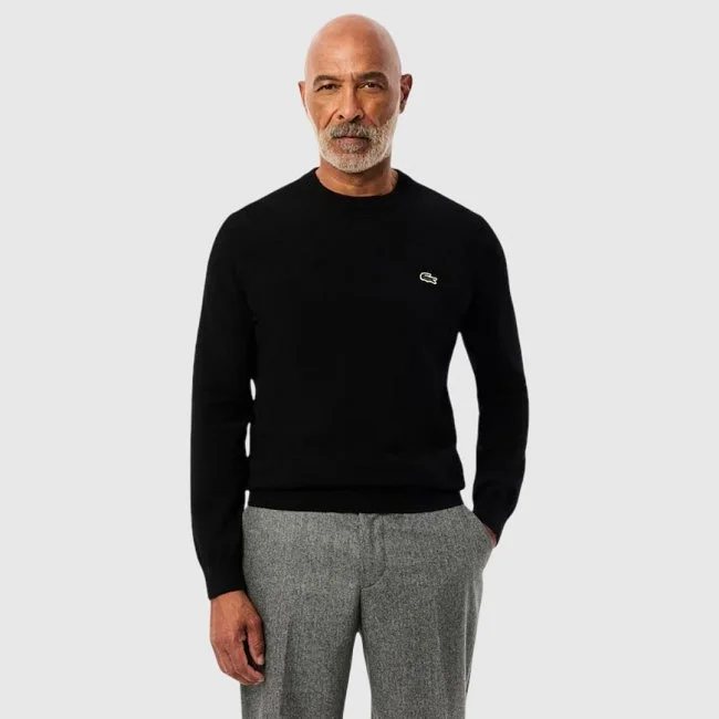 Jersey Lacoste Negro Hombre