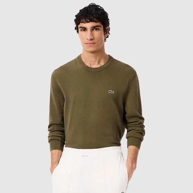 Jersey Lacoste Verde Hombre