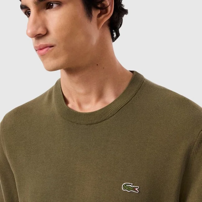 Jersey Lacoste Verde Hombre